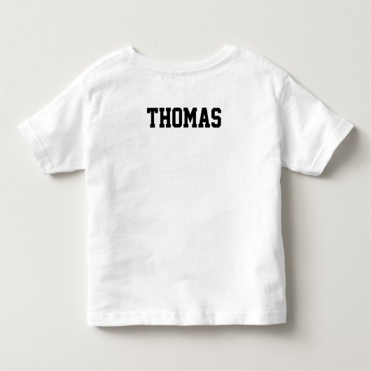 Aangepast - Ring Veiligheid peuter shirt (Achterkant)