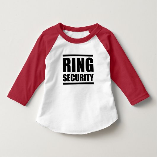 Aangepast - Ring Veiligheid peuter shirt (Voorkant)