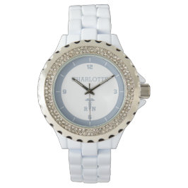 Aangepast RN Medisch Symbool Zurse Afstuderen Horloge