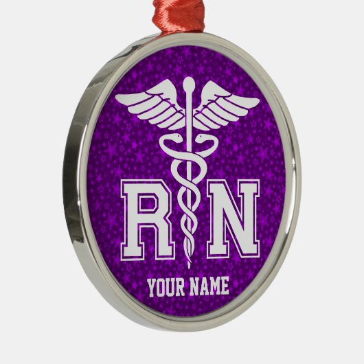 Aangepast RN Metalen Ornament (Rechts)