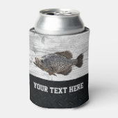 Aangepast robuuste snijtaart Vist wolken schuim Blikjeskoeler (Blikje Voorkant)