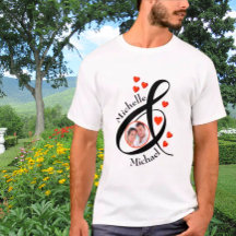 Aangepast Romantisch Foto voor eerste namen