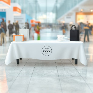 Aangepast Rond Logo Bedrijfsrestaurant Tafelkleed