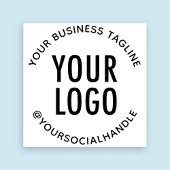 Aangepast Rond Rubber Stempel Zakelijk Bedrijfslog