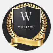 Aangepast Ronde Sticker (Voorkant)