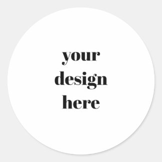 Aangepast Ronde Sticker