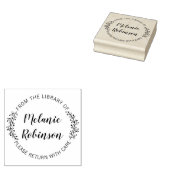 Aangepast rondom Botanisch uit de bibliotheek van Rubberstempel (Gestempeld)