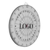 Aangepast rondom de ronddraaiende zakenwereld Mini Dartbord (Voorkant Links)