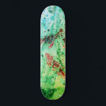 Aangepast rood Blauw Geel Groen Modern Abstract Persoonlijk Skateboard<br><div class="desc">Aangepast rood blauw Geel Groen Moderne Abstracte Art Sjabloon Rendy Blank Skateboard.</div>