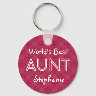 Aangepast rood cadeau ter wereld, beste bedrag, 09 sleutelhanger