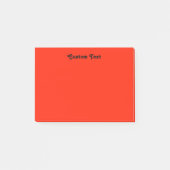 Aangepast rood/Oranje Post-it® Notes (Voorkant)
