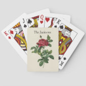 Aangepast rood pokerkaarten (Achterkant)