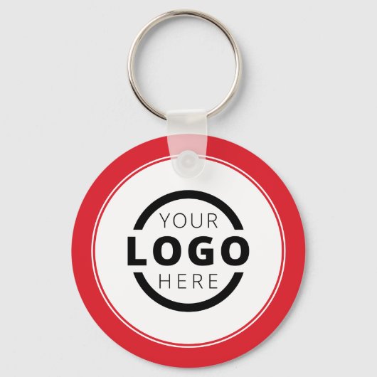 Aangepast rood promotiemateriaal voor bedrijven me sleutelhanger (Voorkant)