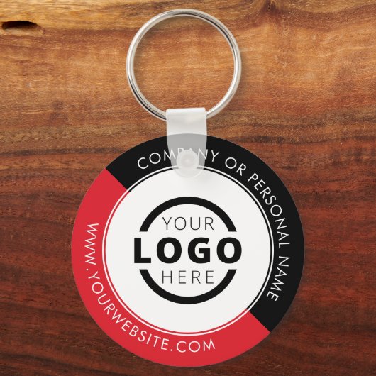 Aangepast rood promotiemateriaal voor bedrijven me sleutelhanger (Voorkant)