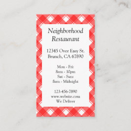 Aangepast rood wit geplakt gekwantificeerd korting visitekaartje