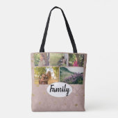 Aangepast Roos Gold Herfst voor foto-inkoudheid Tote Bag (Achterkant)