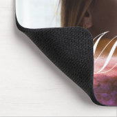 Aangepast Roos Gold Waterverf Foto geprogrammeerd Muismat (Hoek)