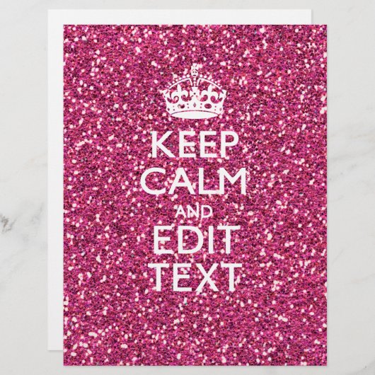 Aangepast Roos kalm houden (Voorkant / Achterkant)