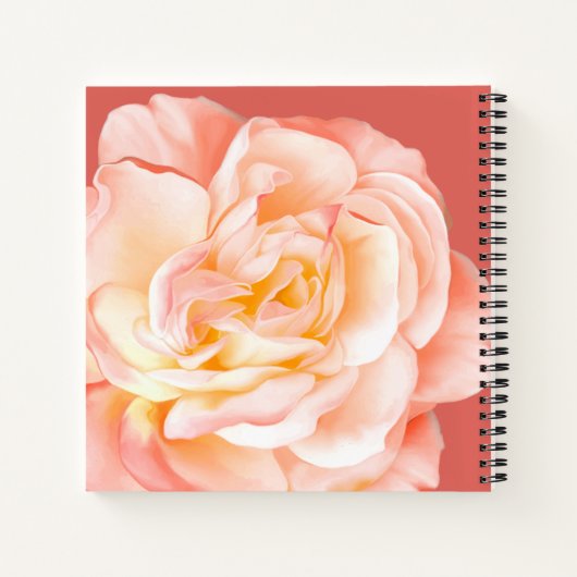 Aangepast Roos Notitieboek (Achterkant)