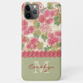 Aangepast Roos op zomervakantie met Waterverf Case-Mate iPhone Case (Achterkant)