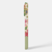 Aangepast Roos op zomervakantie met Waterverf iPhone Hoesje (Linkerkant)