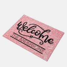 Aangepast Roos roze welkom