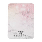 Aangepast roos van Marmer Glitter Magneet (Verticaal)