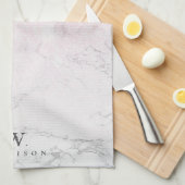 Aangepast roos van Marmer Glitter Theedoek (Quarter Fold)