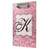 Aangepast Roos voor klembord Gold Glitter (Links)