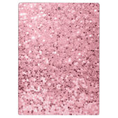 Aangepast Roos voor klembord Gold Glitter (Achterkant)