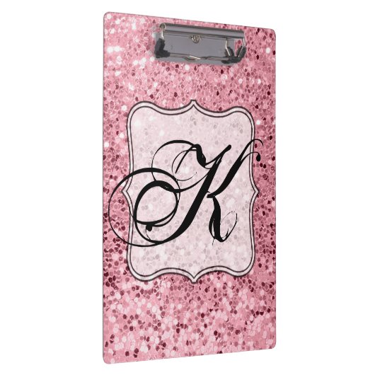 Aangepast Roos voor klembord Gold Glitter (Rechts)