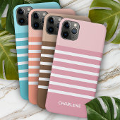 Aangepast Roos voor licht droog wasdroog bleekroze Case-Mate iPhone Case