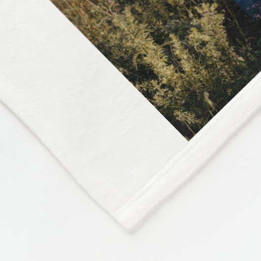 Aangepast Roos voor meerdere fotoreeksen - Gold He Fleece Deken (Hoek)