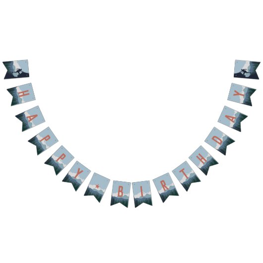 Aangepast rottenklimmer Theme Birthday Party Vlaggetjes (Alle)