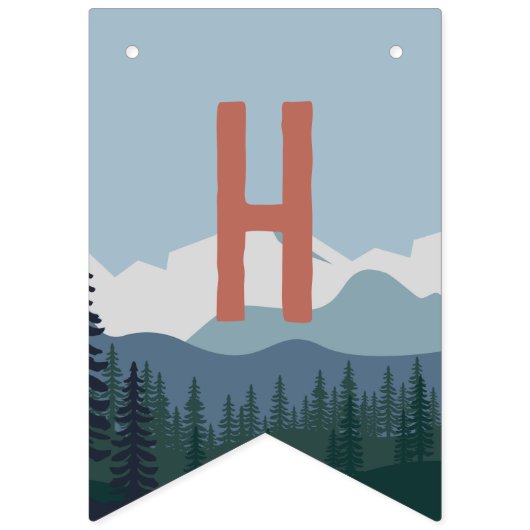 Aangepast rottenklimmer Theme Birthday Party Vlaggetjes (Tweede vlag)