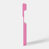 Aangepast roze bedrijfsmerk met Logo iPhone Hoesje (Linkerkant)