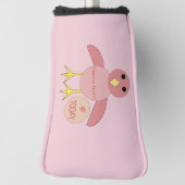 Aangepast roze bruidsmeisje Chick Golf Hoesje Golfheadcover (Draai 90)