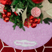 Aangepast Roze Doodle Kerst Sleigh Patroon