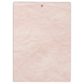 Aangepast roze geregistreerde verpleegsters klembord (Achterkant)