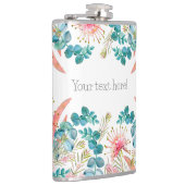 Aangepast roze Grevillea en Eucalyptus Heupfles (Rechts)