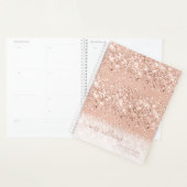 Aangepast roze leslokaal voor leslokaal met glitte planner (Display)