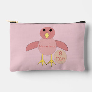 Aangepast roze meisje van 10 dagen etui