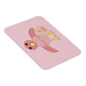 Aangepast roze meisje van 10 september Chick Magne Magneet (Rechterzijde)