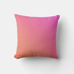 Aangepast roze ombre kussen