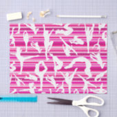 Aangepast roze papier voor borreltoonpapier (Craft)