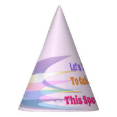 Aangepast roze partijtje Pet Feesthoedjes (Links)