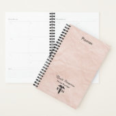 Aangepast roze professionele geregistreerde verple planner (Display)