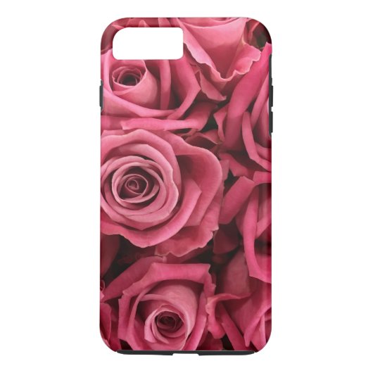 Aangepast Roze rozen aanpassen Case-Mate iPhone Case (Achterkant)