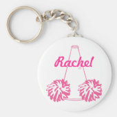 Aangepast roze Sleutelhanger (Voorkant)