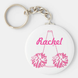 Aangepast roze Sleutelhanger